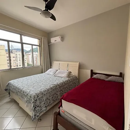 Apartamento Mobiliado Em Copacabana A 100M Da Praia Rio de Janeiro Exterior photo