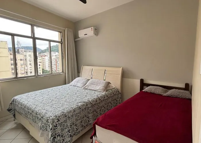 Apartamento Mobiliado Em Copacabana A 100M Da Praia